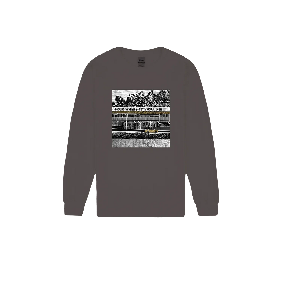 Dark Chocolate front flat lay