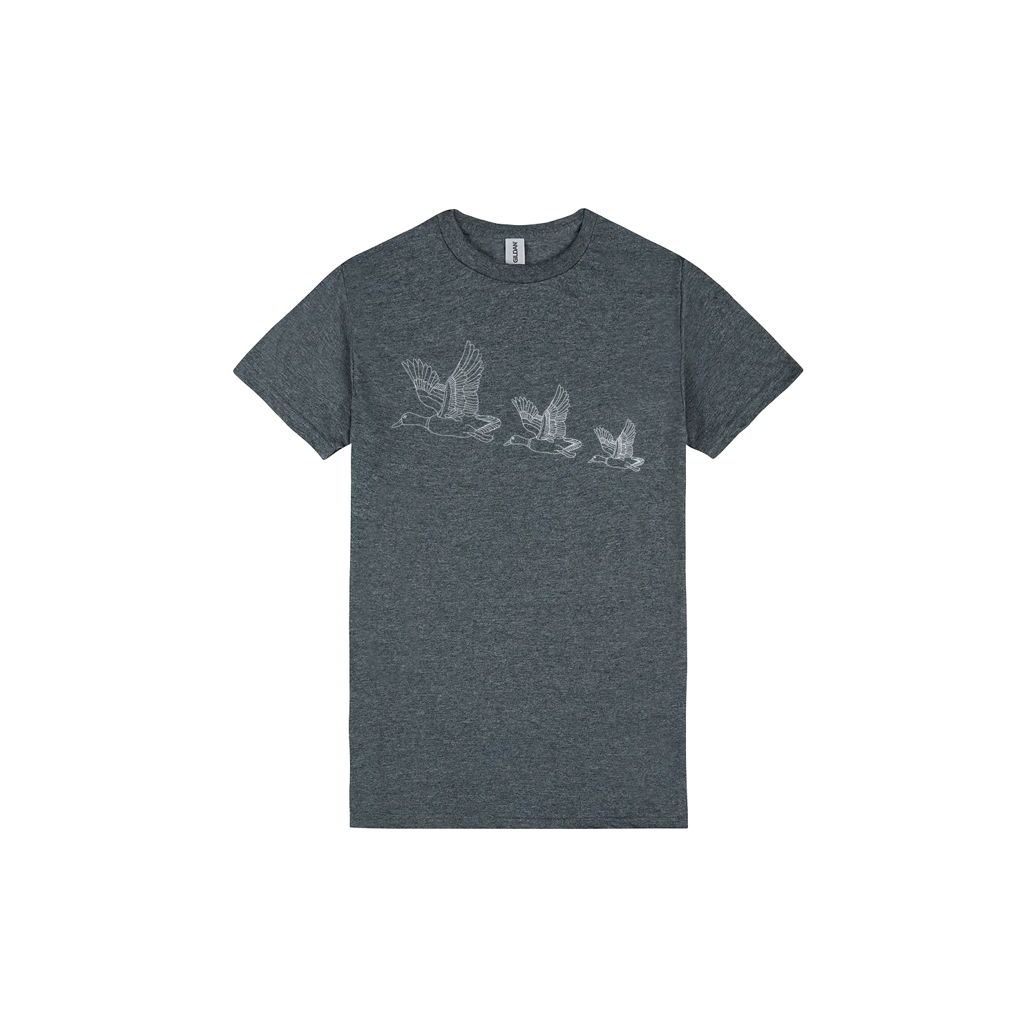 Dark Heather front flat lay