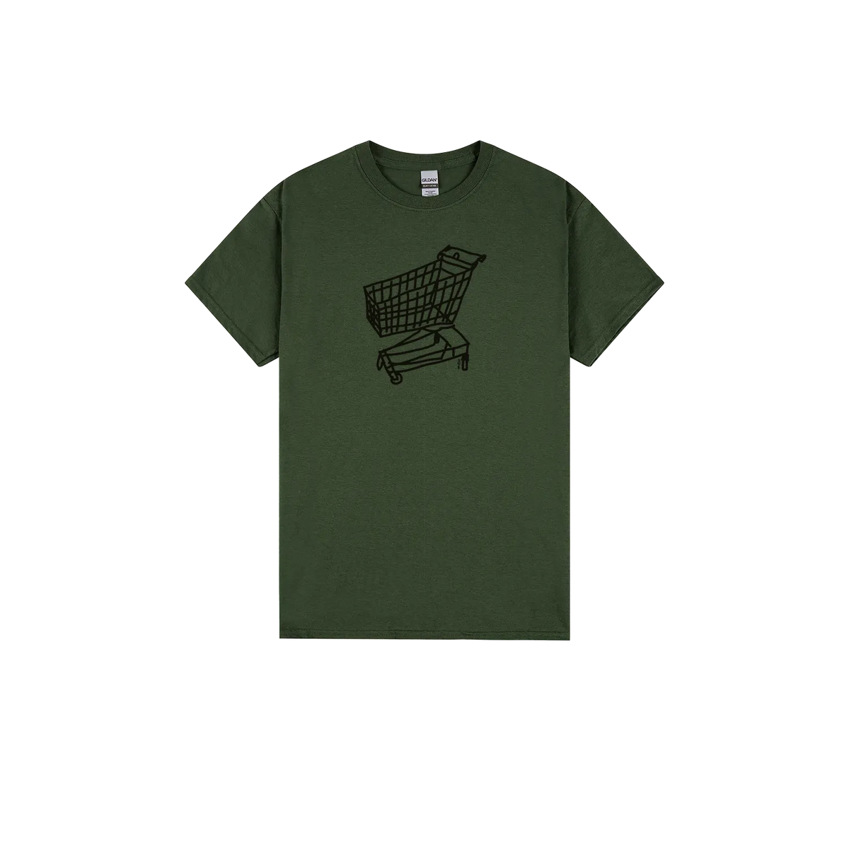 Forest Green front flat lay