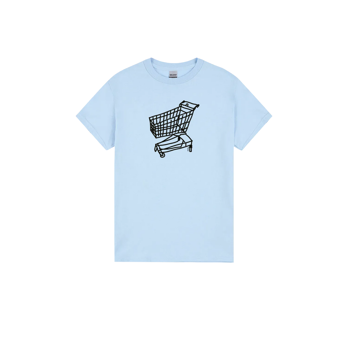 Light Blue front flat lay