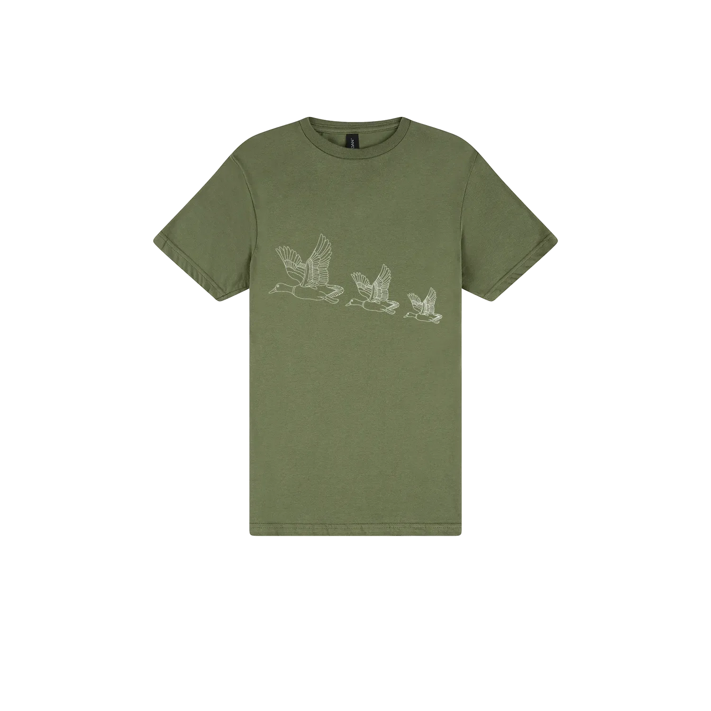 Military Green front flat lay