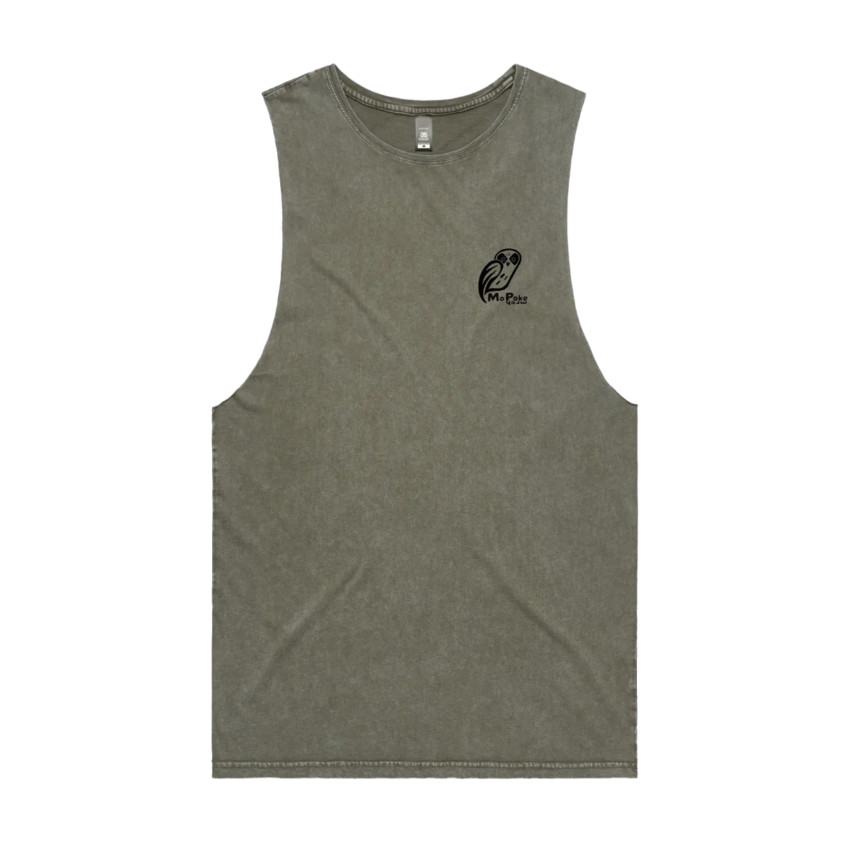 Moss Stone front flat lay