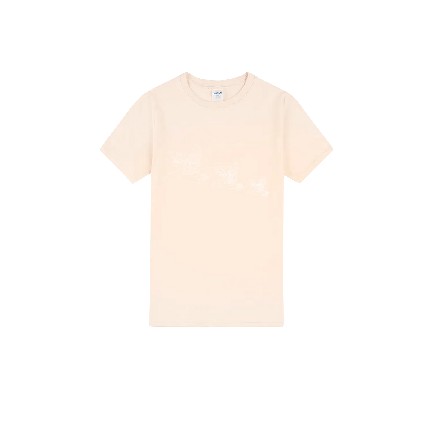 Natural front flat lay