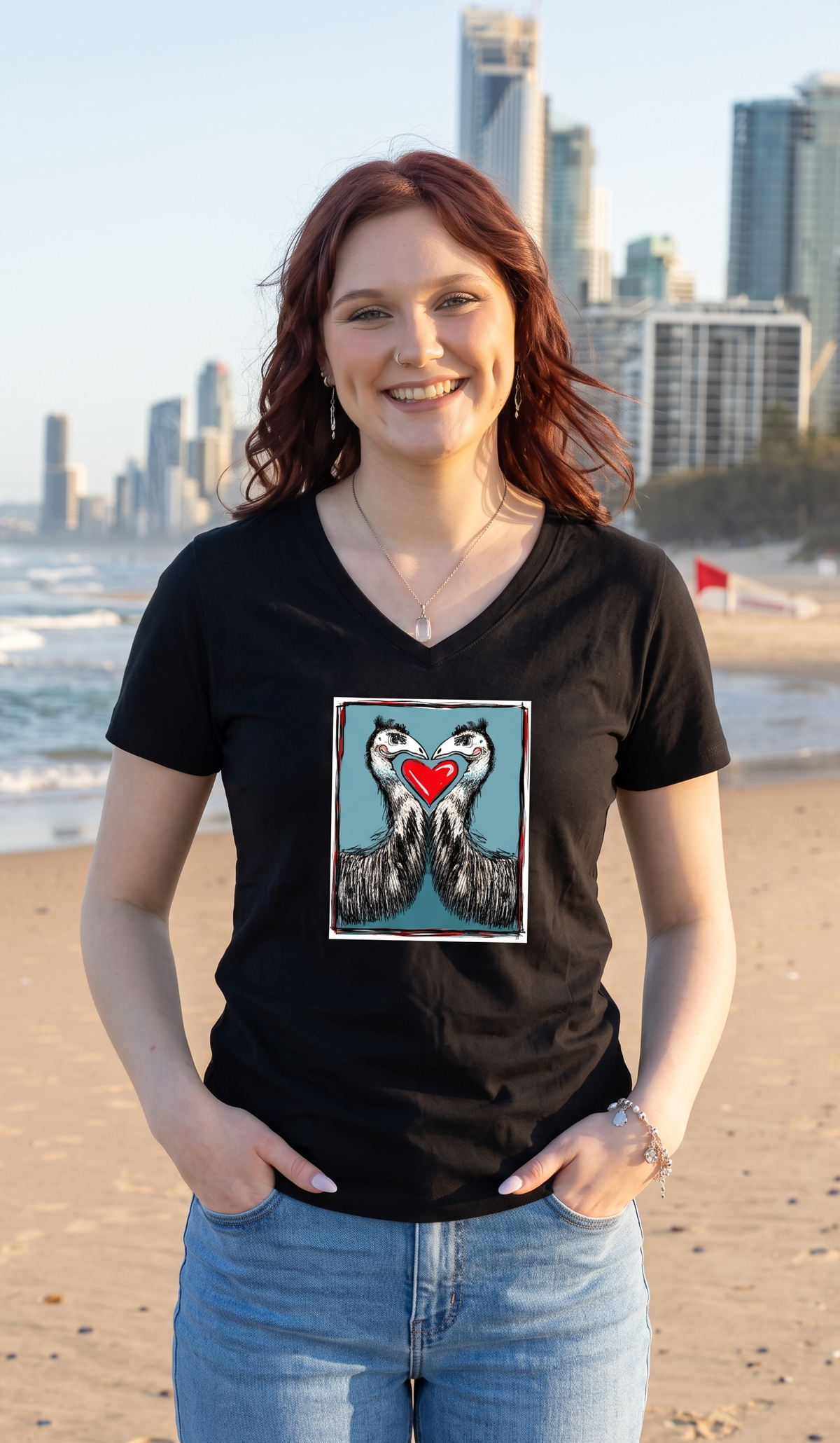 Womens- Emus- from the Love Birds series