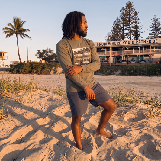 Rainbow Bay- Long sleeve- Unisex