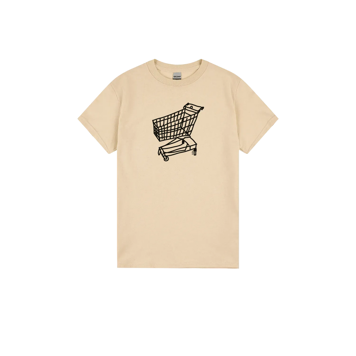 Sand front flat lay