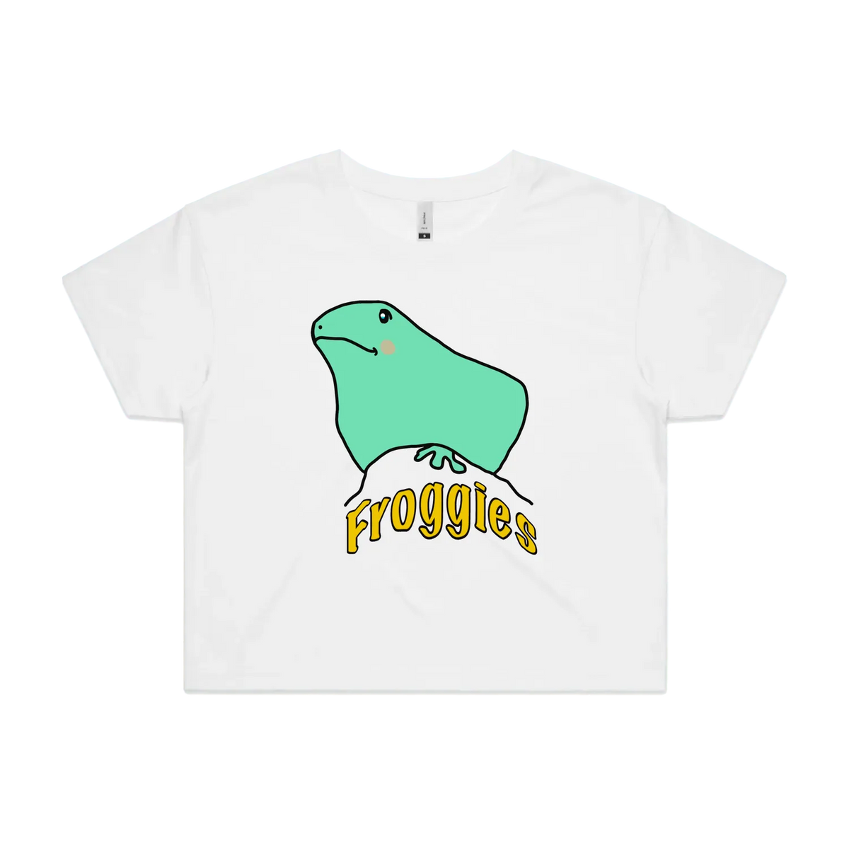 White front flat lay
