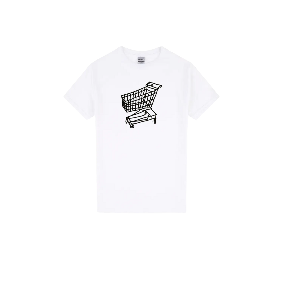 White front flat lay